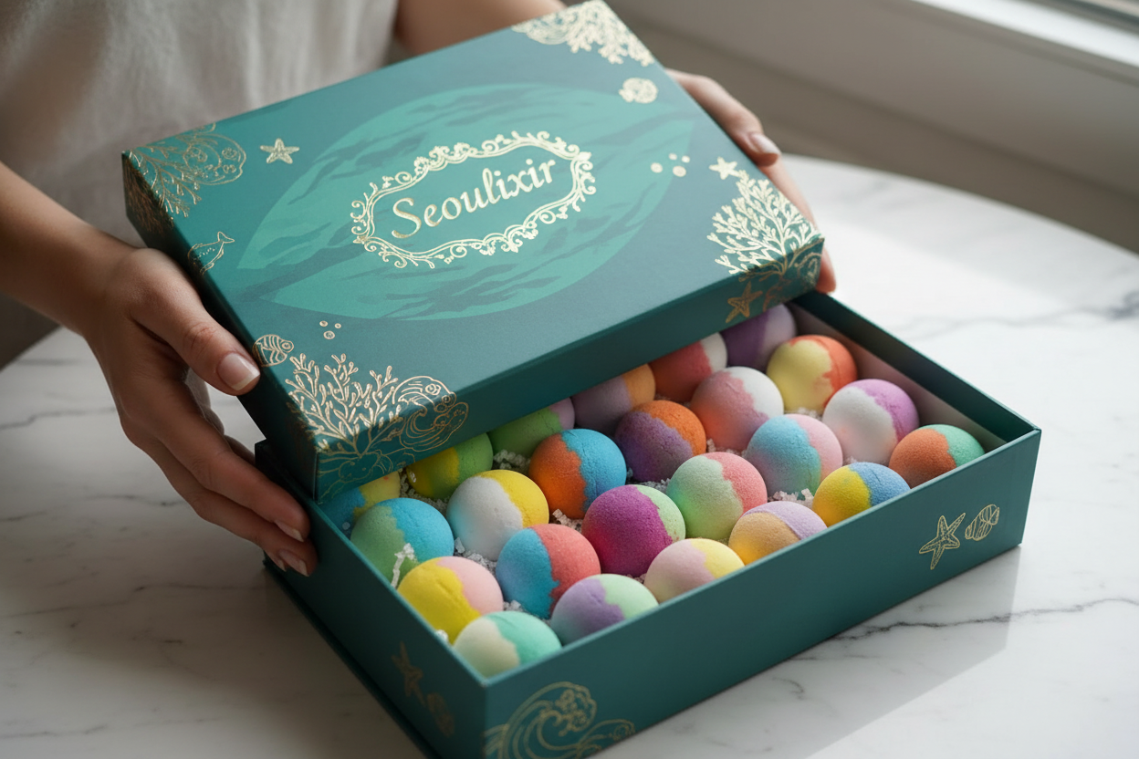 Seoulixir Verpackung in der Hand